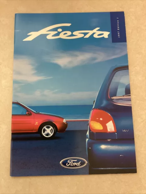 Ford Fiesta Car Brochure 1997