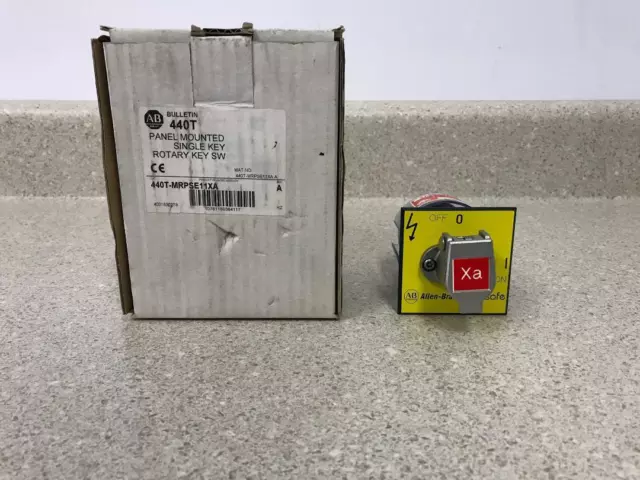 Allen Bradley 440T-MRPSE11XA Rotary Key SW NEW