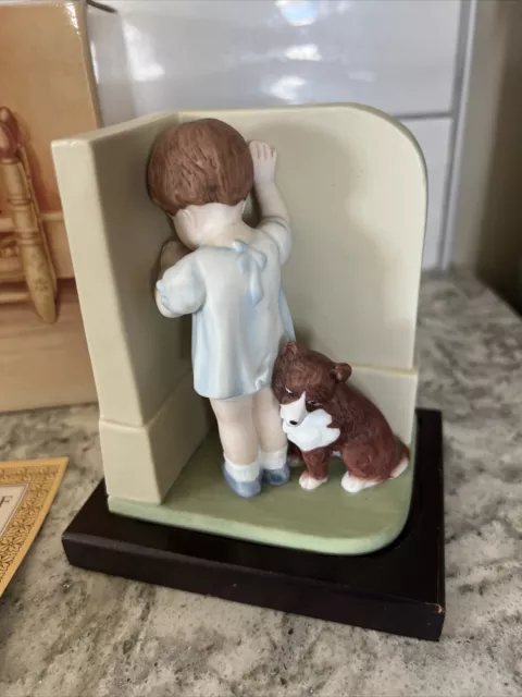 Bessie Pease Gutmann In Disgrace  Figurine Danbury Mint 1985 LTD Edition 2