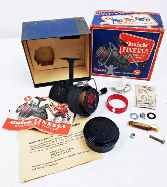 EX In Box D.A.M. Quick Finessa No 280 Spinning Reel With Extras EX In Box D.A.M. Quick Finessa No 280 Spinning Reel With Extras