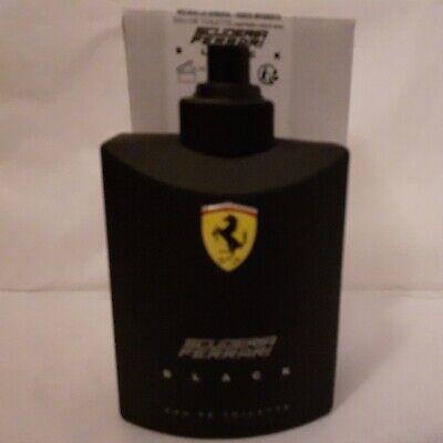 Ferrari eau de toilette negro para hombre 125 ml