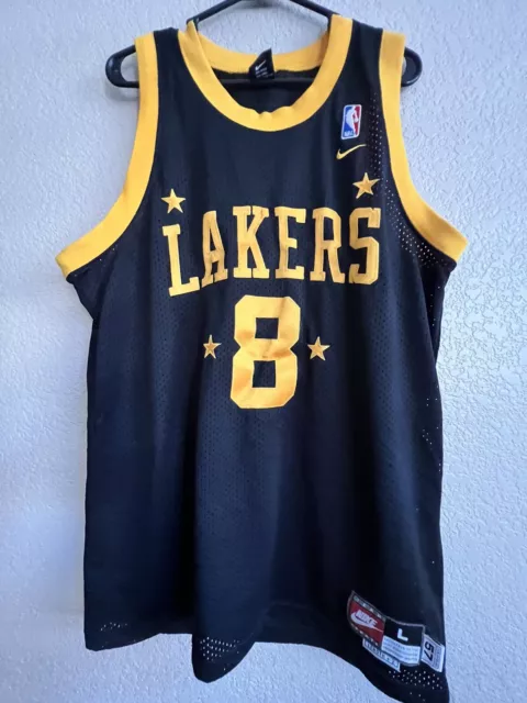 Nike Los Angeles Lakers Kobe Bryant Black Mamba City Edition Swingman Jersey Big Kids Style : 9z2b7by1p