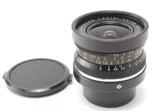 【N MINT+++】 Leitz Wetzlar Leica Super Angulon 21mm f/3.4 Lens M mount From JAPAN