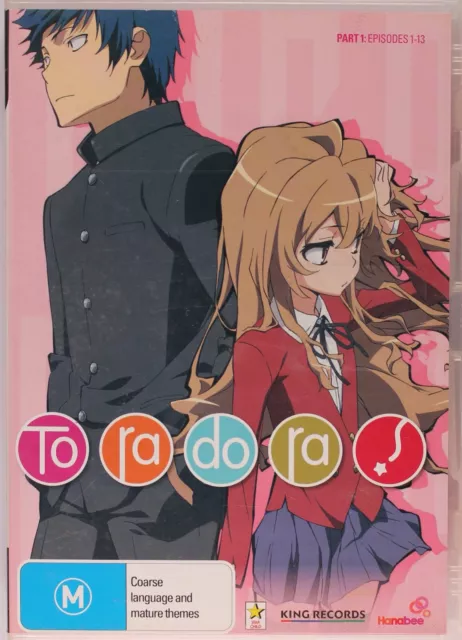 TORADORA Anime DVD Episode 1 – 25 End + 2 OVA English Dub - Movie Original