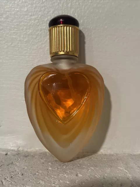 Victorias Secret Rapture Cologne .75 oz 22 ml Heart Shape Bottle Discontinued