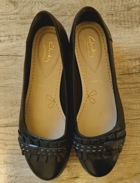 CLARKS PEACH PATENT Leather FEYA ISLAND Pumps Ballet Flats UK 5.5 9.99 PicClick UK