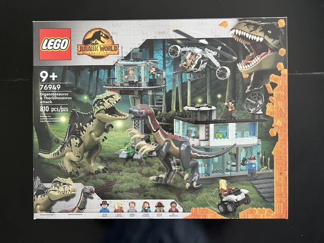 LEGO 76949 JURASSIC World - Giganotosaurus & Therizinosaurus £90.12 ...