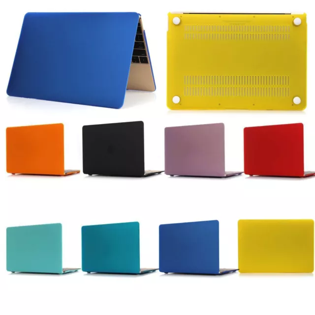 Rubberize Matte Case Hard Cover Shell fr Macbook Air Pro Retina 11 12 13 15 13.3