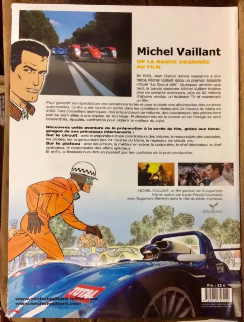 Michel Vaillant De la bande dessinée au film CommNeuf auto course Graton voiture 2