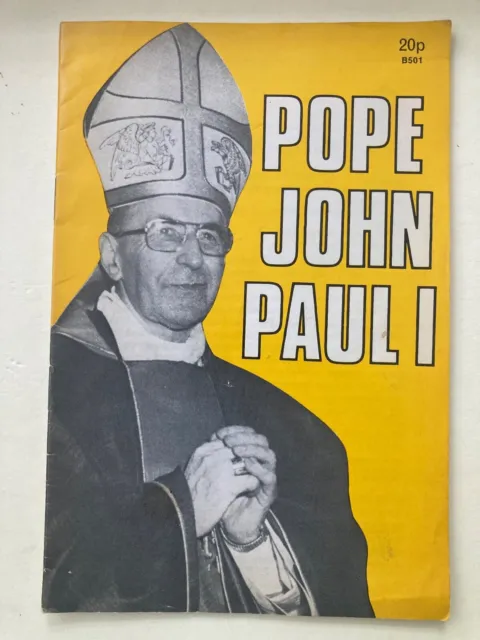 Pope John Paul I Catholic Truth Society Biography Booklet