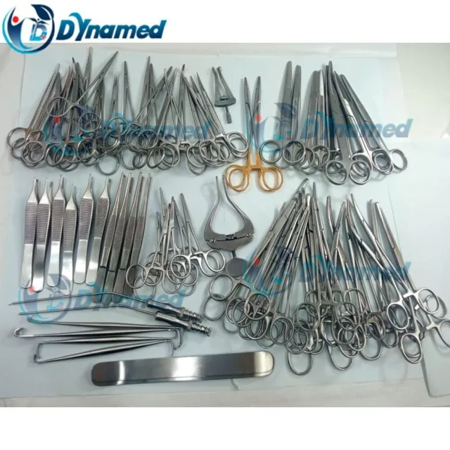 Set de Cirugía Plástica de 82 Piezas Instrumentos Quirúrgicos