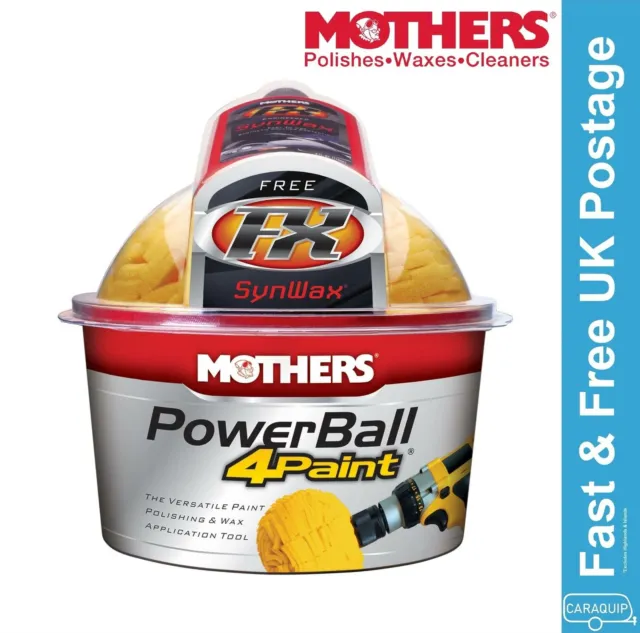 Mothers Powerball 4Paint Vehicle Polishing Tool