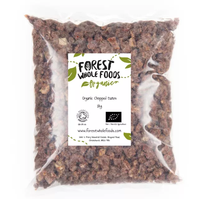 Organic Chopped Dates - Forest Whole Foods