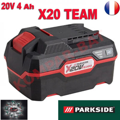 PARKSIDE® Batterie 20V 4Ah PAP 20 B3 – Performance Et