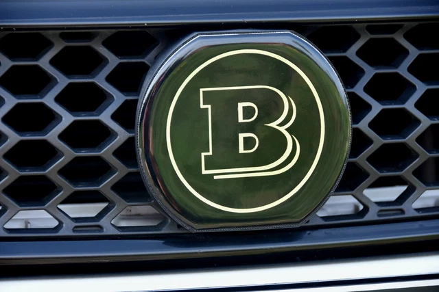 1X ORIGINAL SMART Brabus Emblem Schriftzug Badge Au Produktbild-Vorschau 3