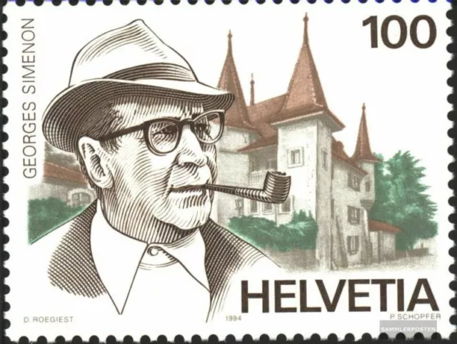 Schweiz 1535 (kompl.Ausg.) gestempelt 1994 George Simenon