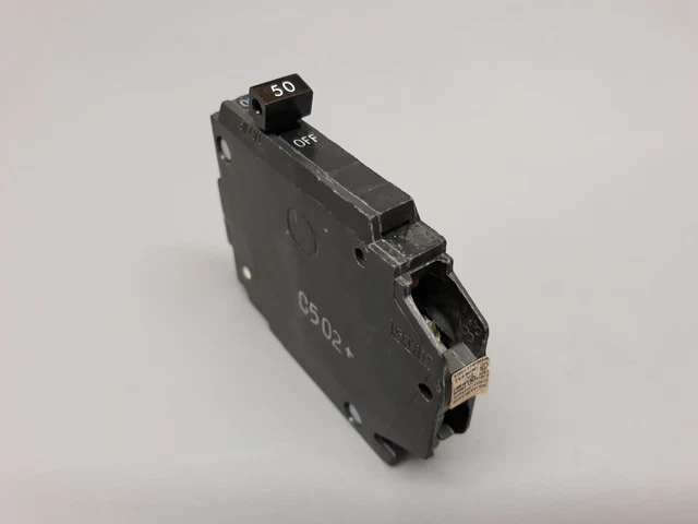 Interruptor delgado de un solo polo de 50 amperios General Electric