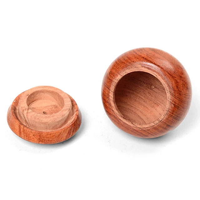 1 PZ Mini lattine di legno contenitore caddy tè/zucchero scatola portaoggetti scatola con