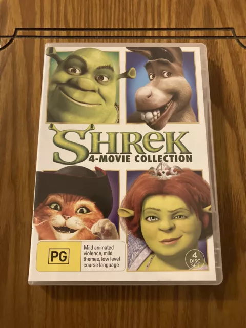 SHREK COMPLETE 4 Movie Collection Box Set DVD VGC REGION 4 FREE POST RARE 45.00 PicClick AU