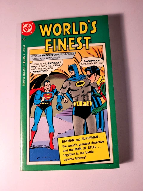 DC - World's Finest Batman and Superman,  PB,  Tempo Books 1978,  HIGHER GRADE