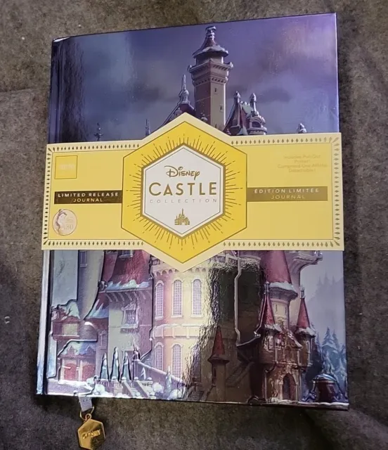 DISNEY CASTLE COLLECTION JOURNAL Limited Edition Belle Beauty & The Beast
