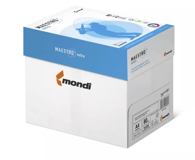 Mondi Maestro Extra Kopierpapier 60 70 80 90 100 120 160 200 250g/m² DIN-A4 A3 2