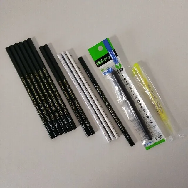 Pencils Dozen Water-Based Ballpoint Pen Highlighter