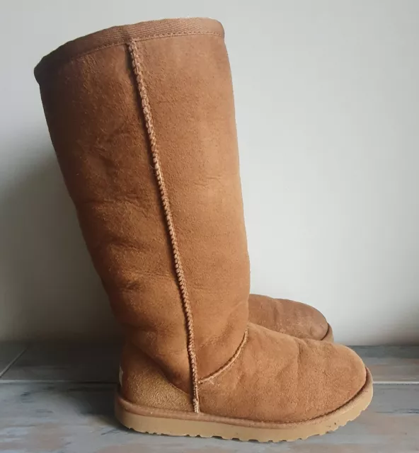 LADIES UGG CHESTNUT Ankle Boots Size Uk 5.5 38 4.99 PicClick UK