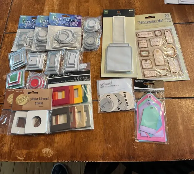 Paper Crafting, Scrap Booking , - Lot Of Tags, Etc = New