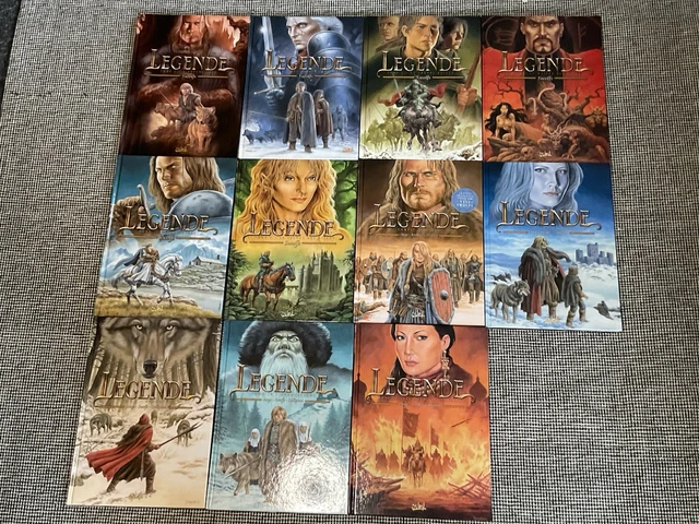 LOT DE BD - LÉGENDE -EO- tomes 1 au 11 ; Y.Swolfs -Édition Soleil EUR ...