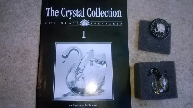with　PicClick　UK　CRYSTAL　crystal　Collection　swan　issue　£3.50　EAGLEMOSS　THE