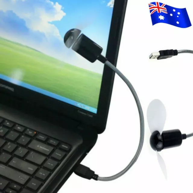 Portable Flexible USB Cooler Cooling Fan for Computer