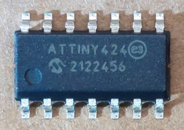 ATtiny424-SSU 4KB 20MHz, SOIC-14 85°C [1~100 Stück/piece]