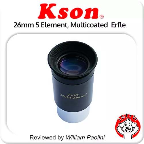 Kson 1.25" 26mm 5 Element Fully Multi-Coated Eyepiece