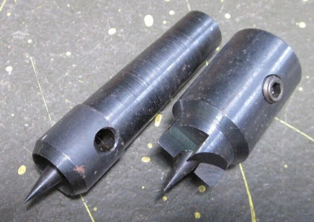 ShopSmith Mark V piezas, accesorios - 2 centros de torno - unidad y taza