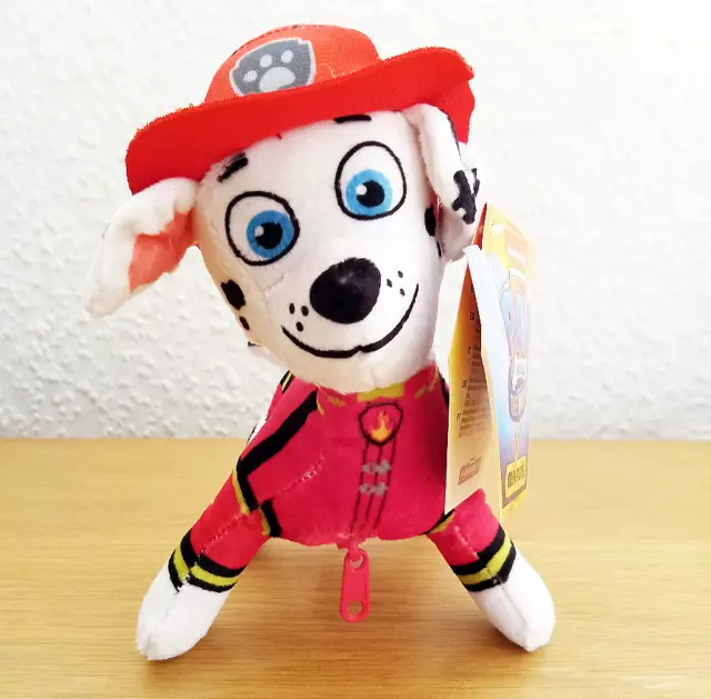 Paw Patrol  Marshall, Plüsch, 15 cm, Key-Clip Kuscheltier Stoff NEU