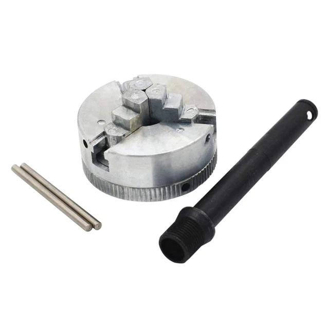 Z011 3-Jaw Lathe Chuck, 10-35mm Zinc Alloy Mini Lathe Chuck, Self Centering Wood