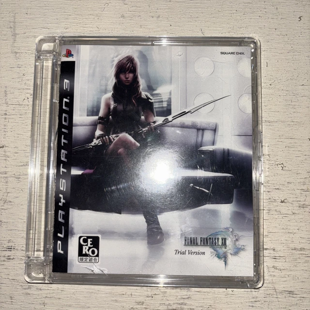 FINAL FANTASY XIII B2 Poster Trial Version PS3 Promo Square