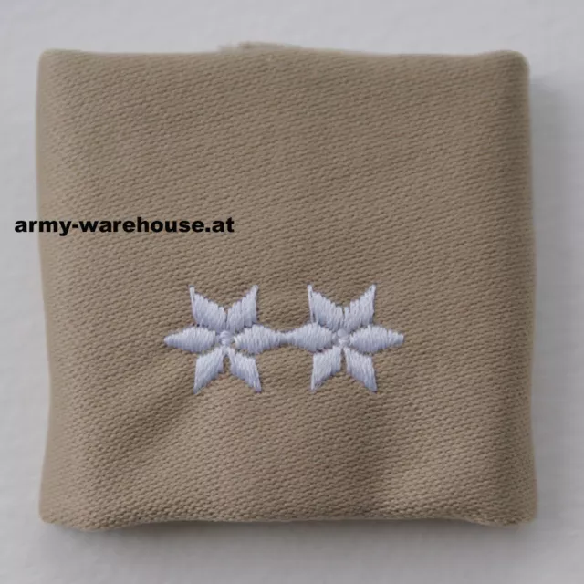 österr. Bundesheer Dienstgrad Abzeichen "Korporal", BH Rangschlaufe, ÖBH, beige