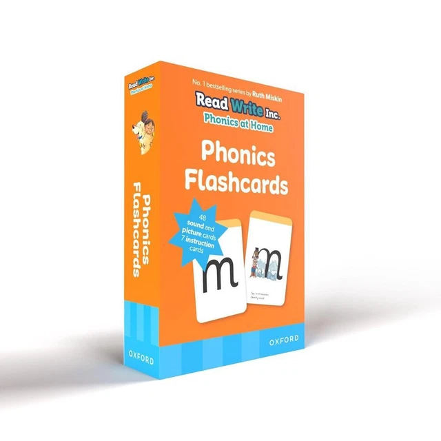 READ WRITE INC. Home: Phonics Flashcards by Ruth Miskin (English) Cards ...