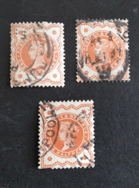 Sellos Reino Unido Usados 1887 Jubileo Reina Victoria Gb 197 3 Sellos