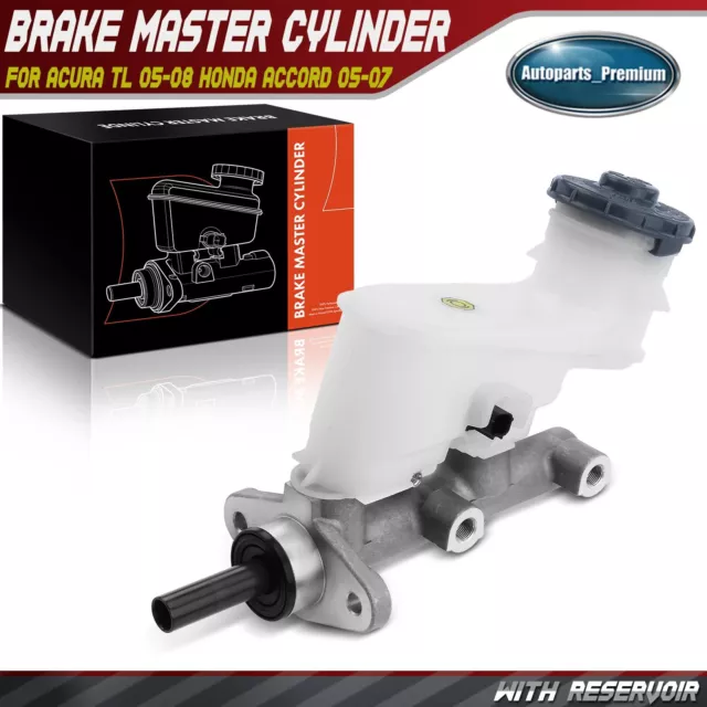 Brake Master Cylinder w/ Reservoir for Acura TL 2005-2008 Honda Accord 2005-2007