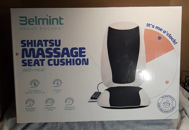 Belmint shiatsu massage sales seat cushion with heat