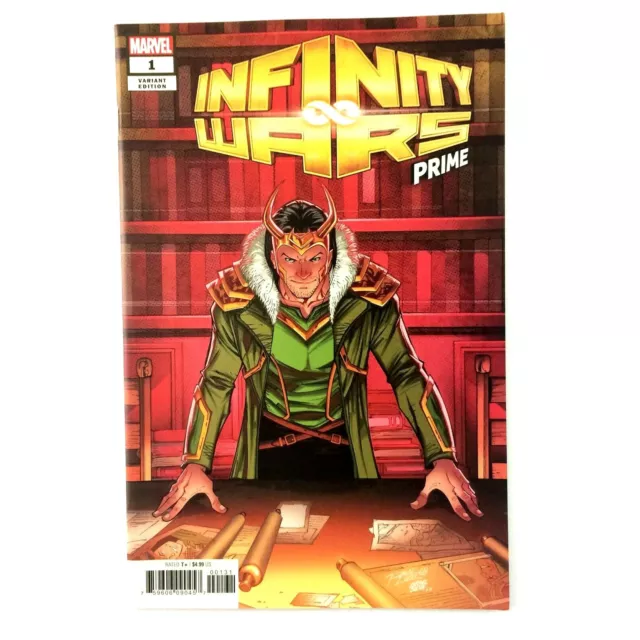 Infinity Wars Prime #1 Ron Lim Loki Variant Marvel 2018 NM- Adam Warlock Thanos