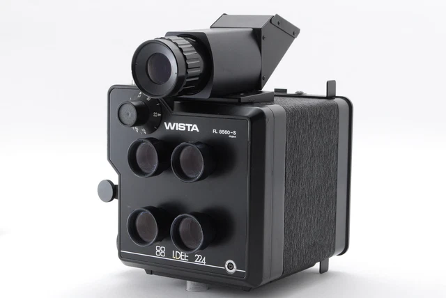 READ [Near MINT]  WISTA FL 8560-S 4 Lens Reflex Camera I.DEE 224 From JAPAN