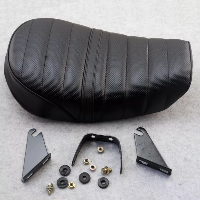 For Honda Monkey Bike Mini Trail Bike Z50 Z50J Z50R GORILLA Leather Black Seat