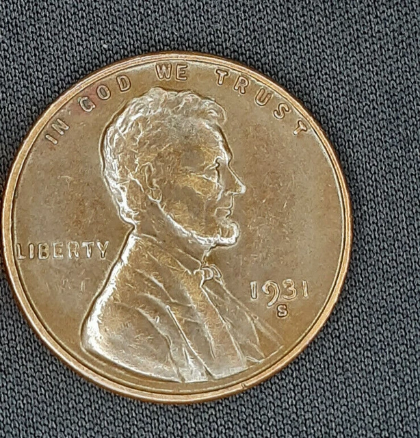 1931 S Lincoln Wheat Penny, Rare Key Date, Nice Coin!