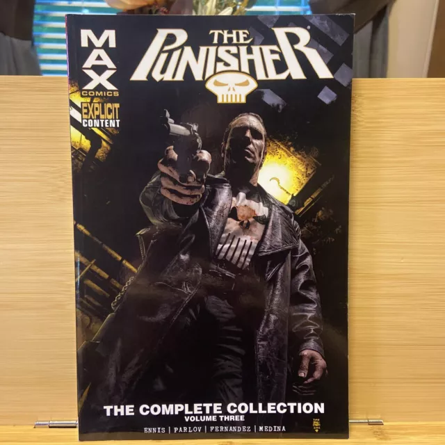 Punisher Max The Complete Collection Volume Three 3 Tpb Marvel Ennis Rare Oop