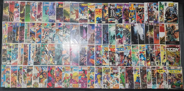 Huge Lot of 150+ Batman / Eternals / X-Force + More Marvel DC Avg VF Condition