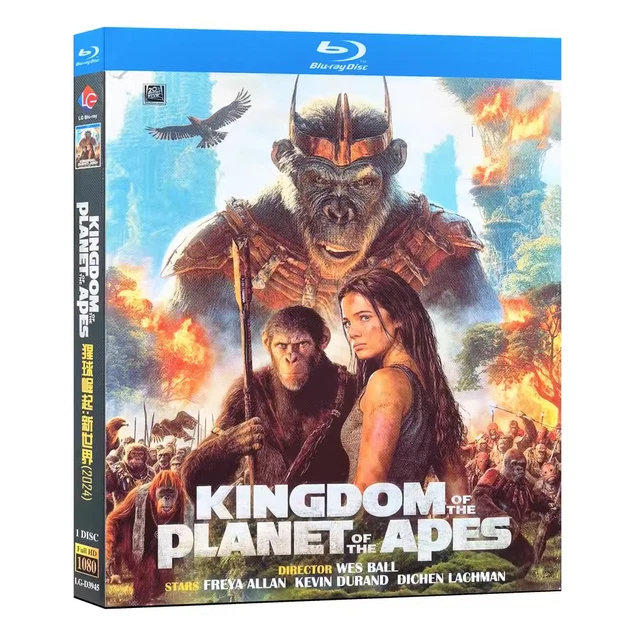KINGDOM OF THE of the Apes (2024) Bluray BD Movie All Region 1
